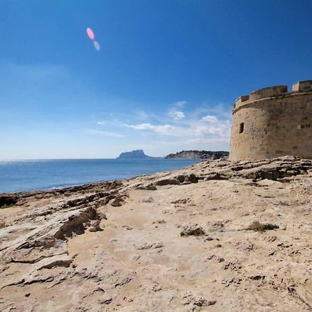 Bear Holiday - Apartment Beau With Sea View In Moraira Near The Beach Bagian luar foto