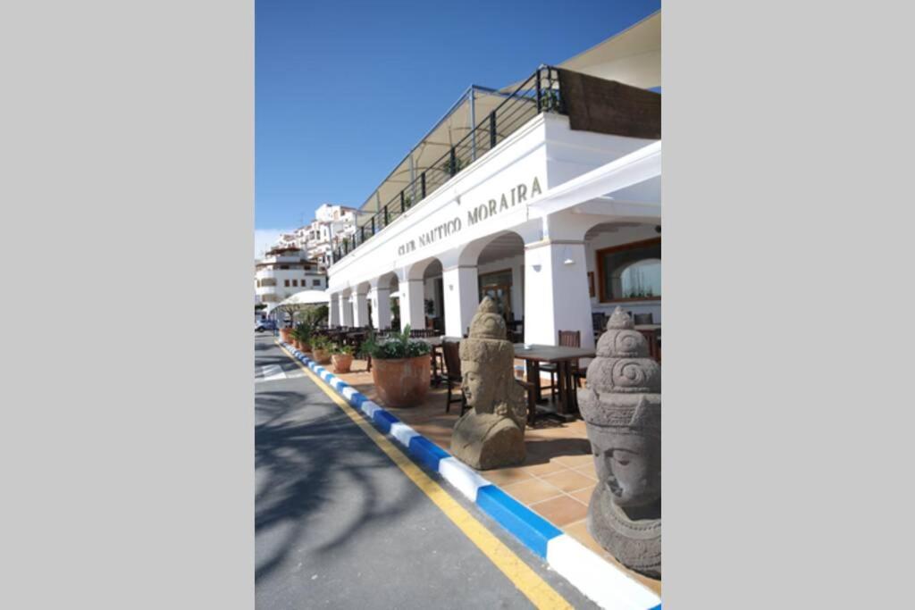 Bear Holiday - Apartment Beau With Sea View In Moraira Near The Beach Bagian luar foto