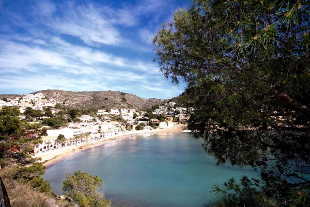 Bear Holiday - Apartment Beau With Sea View In Moraira Near The Beach Bagian luar foto