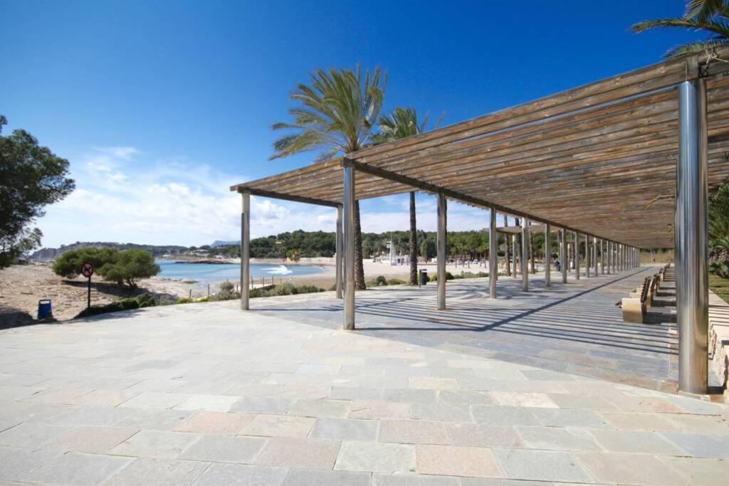 Bear Holiday - Apartment Beau With Sea View In Moraira Near The Beach Bagian luar foto