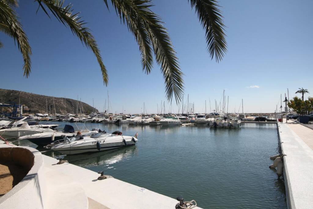 Bear Holiday - Apartment Beau With Sea View In Moraira Near The Beach Bagian luar foto